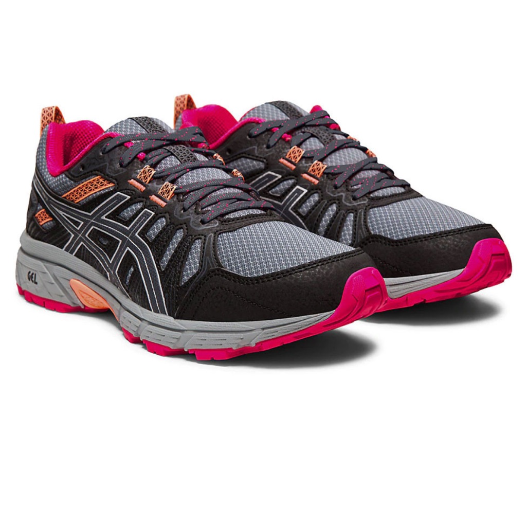Asics GelVenture 7 Trail Running Shoes  Black And Pink